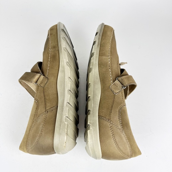 Ecco Cayla Womens Mary Jane Comfort Shoes Crisscross Navajo Brown Leather 41 - Picture 7 of 12